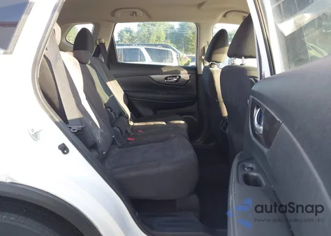 2016 Nissan Rogue Sv из США, поврежденный, VIN KNMAT2MT7GP695302